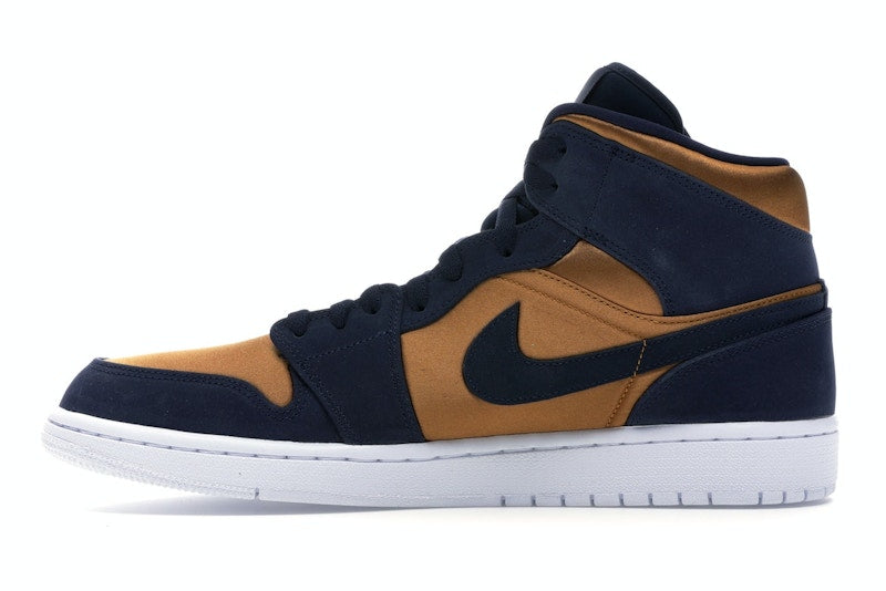 Jordan 1 Mid Obsidian Desert Ochre