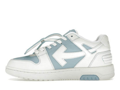 OFF-WHITE Out Of Office OOO Low Tops Light Blue White