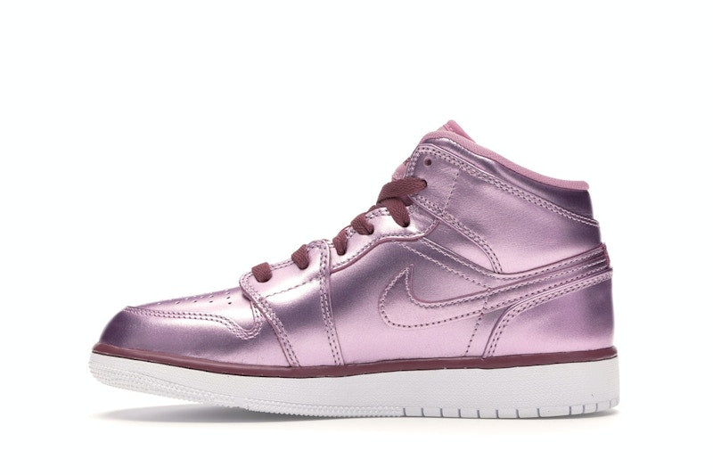 Jordan 1 Mid Pink Rise (GS)