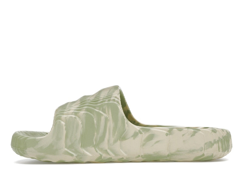 adidas Adilette 22 Slides Magic Lime St Desert Sand