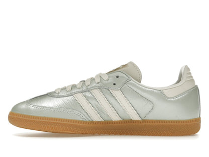 adidas Samba OG Linen Green Metallic (Women's)