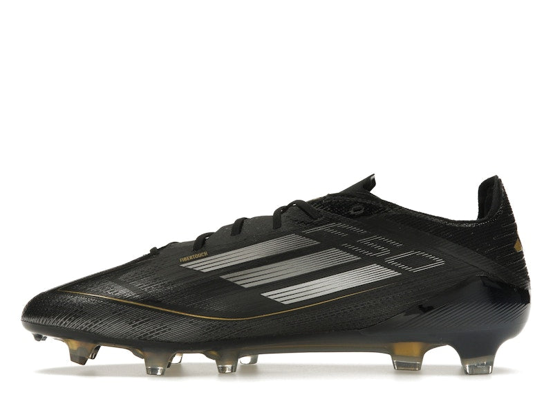 adidas F50 Elite FG Core Black Iron Metallic Gold Metallic