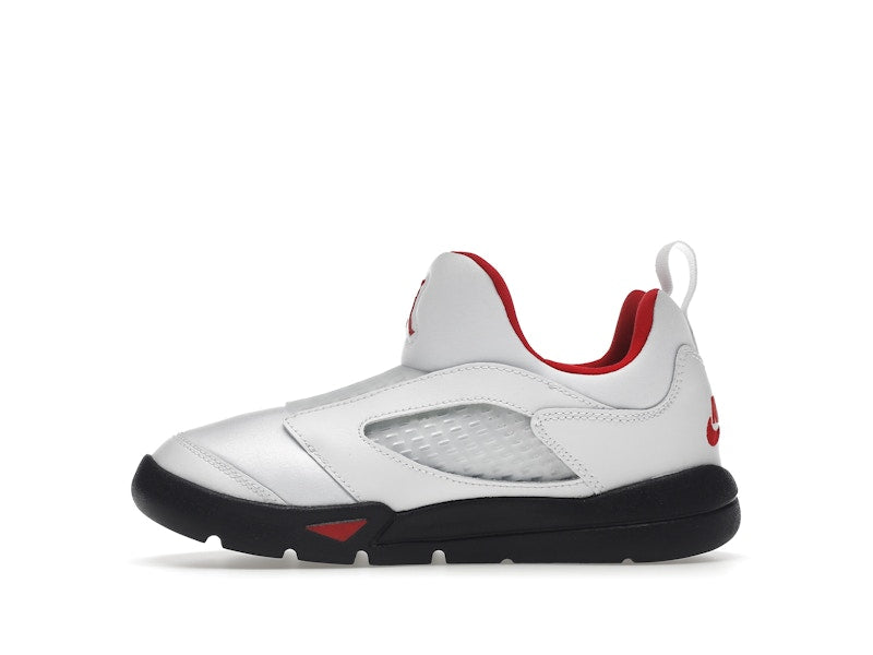 Jordan 5 Retro Little Flex White Black University Red (PS)