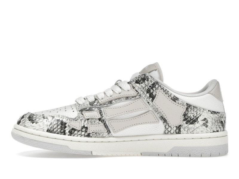 AMIRI Skel Top Low Snake Alabaster
