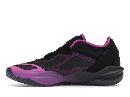 adidas Adizero Select 2.0 Low Core Black Purple Burst Aurora Black