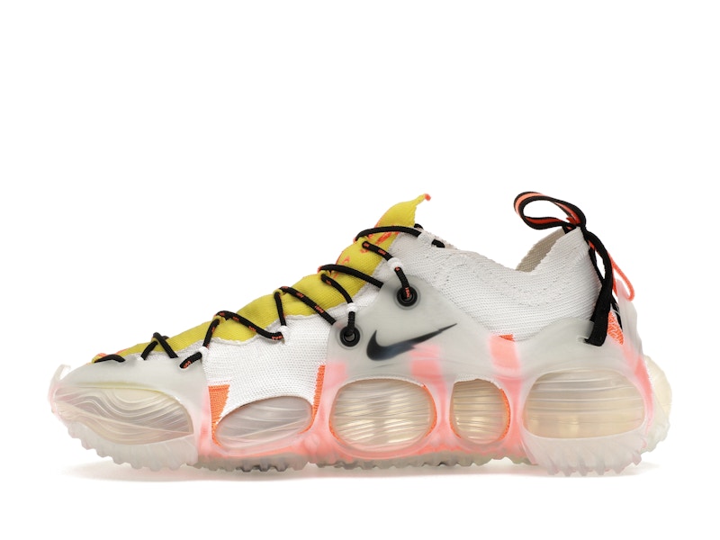Nike ISPA Link Axis White Total Orange Sonic Yellow
