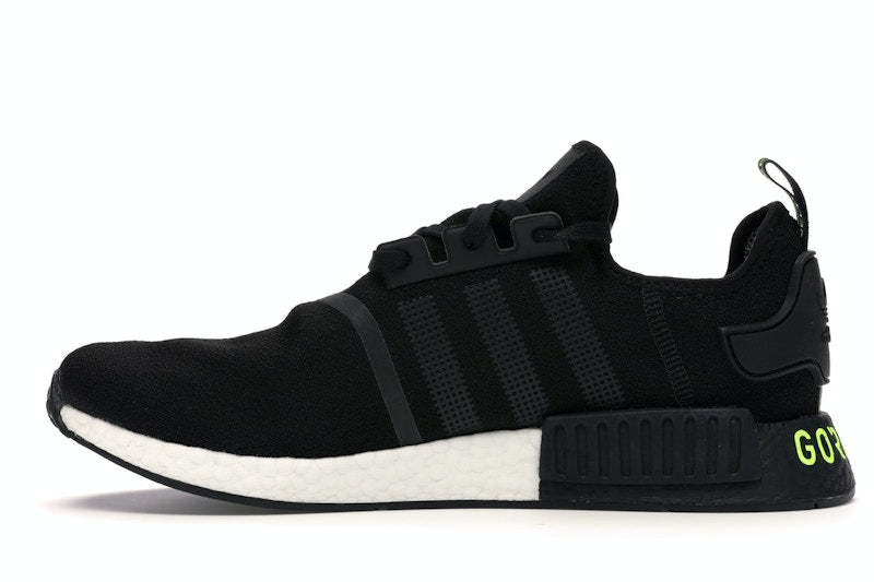 adidas NMD R1 Gore-tex Core Black Solar Yellow