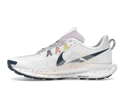 Nike React Pegasus Trail 5 Summit White Football Grey Pink Foam Armory Navy