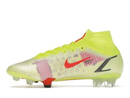 Nike Mercurial Superfly 8 Elite FG Volt Black Bright Crimson