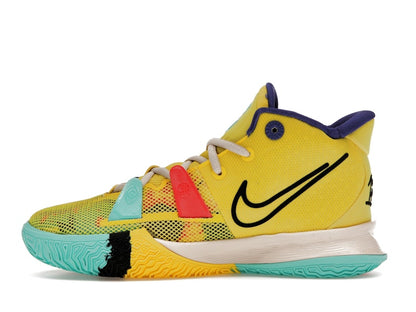 Nike Kyrie 7 1 World 1 People Electric Yellow (GS)