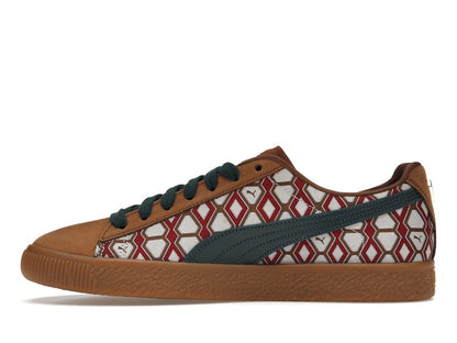 Puma Clyde Tassle Dapper Dan Frair Brown