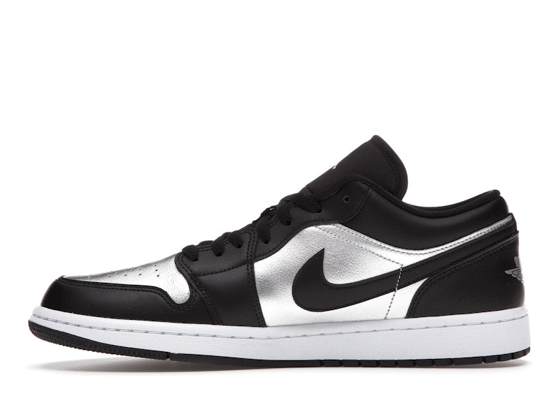 Jordan 1 Low SE Black Metallic Silver (Women's)