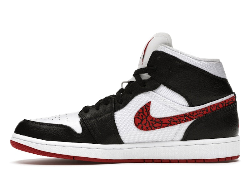 Jordan 1 Phat White Red Black (Elephant Print)