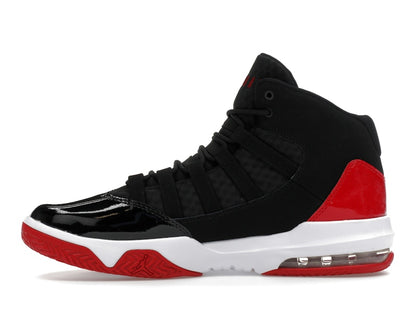 Jordan Max Aura Black Red Patent