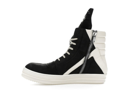 Rick Owens Geobasket High Black Milk