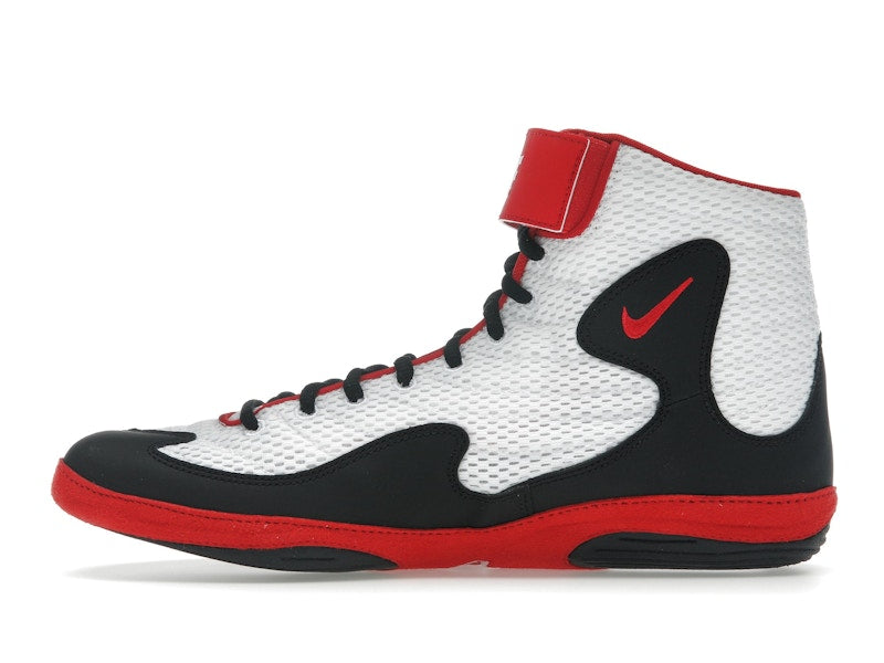 Nike Inflict White Black University Red