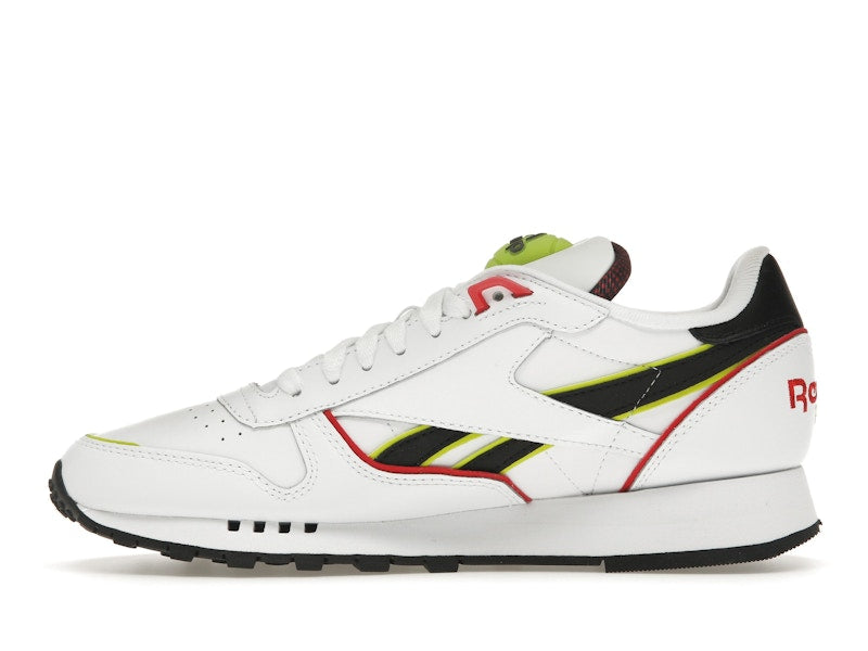 Reebok Classic Leather The Pump White Acid Yellow