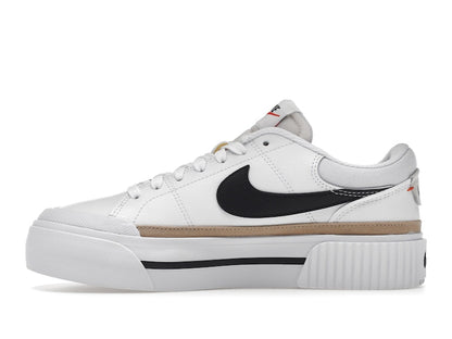 Nike Court Legacy Lift White Black (Women's)