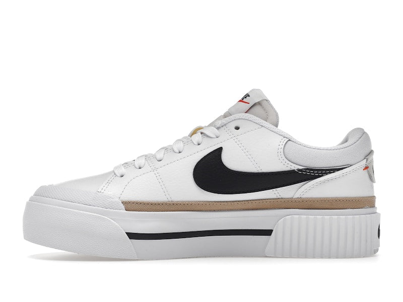 Nike Court Legacy Lift White Black (Women's)