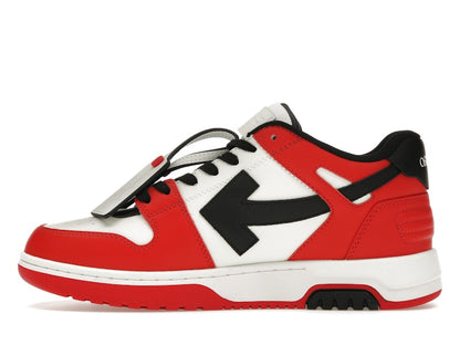 OFF-WHITE Out Of Office OOO Low Tops Red Black (2024)