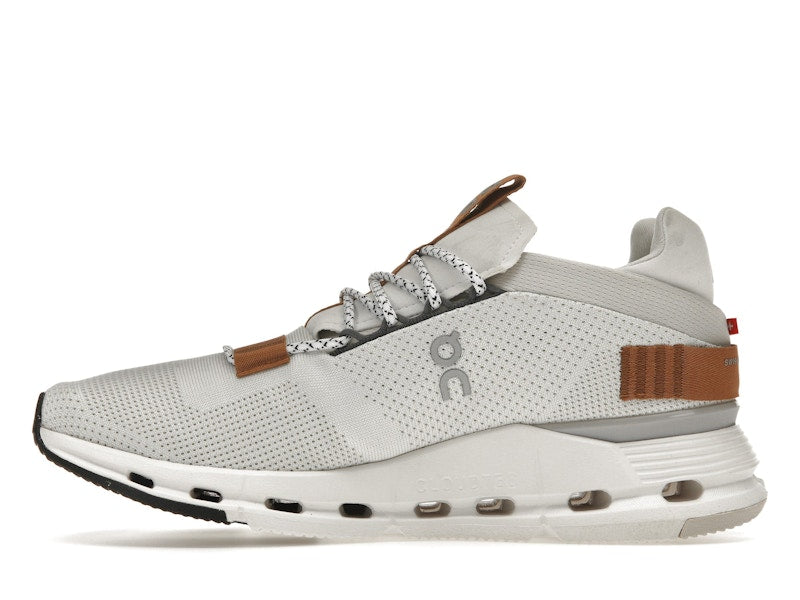 On Running Cloudnova White Pearl Brown