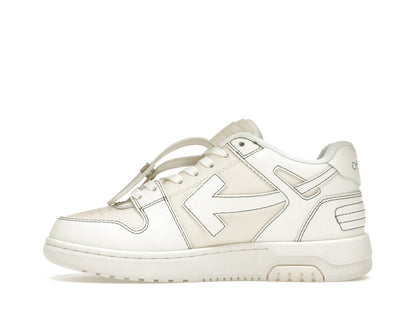 OFF-WHITE Out Of Office OOO Low Tops Cream White (Women's)