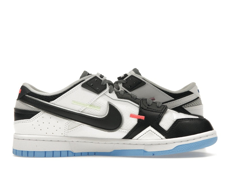 Nike Dunk Low Scrap Black Neutral Grey University Blue White
