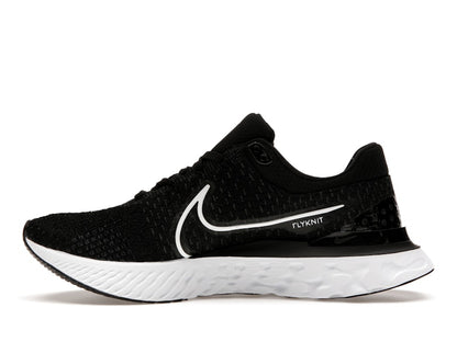 Nike React Infinity Run Flyknit 3 Black White