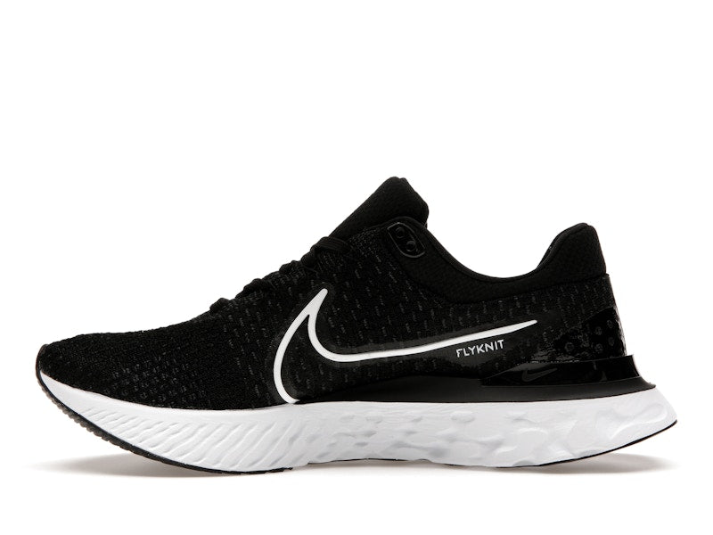 Nike React Infinity Run Flyknit 3 Black White