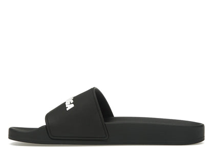 Balenciaga Pool Slide Black White (Women's)
