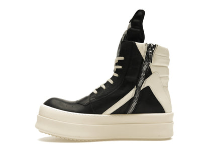 Rick Owens Mega Bumper Geobasket Black Milk