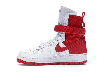 Nike SF Air Force 1 High White University Red