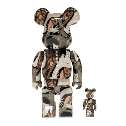 Bearbrick Sharaku Toshusai (Otani Oniji III as Yakko Edobei) 100% & 400% Set
