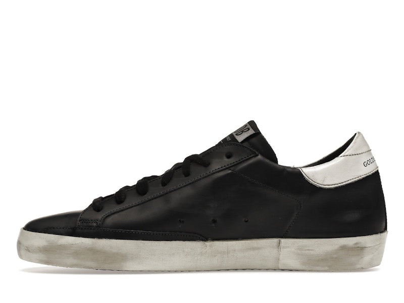 Golden Goose Super-Star Black White Leather