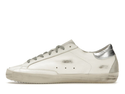 Golden Goose Super-Star White Silver