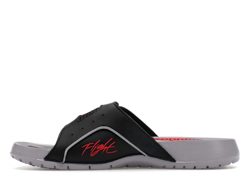 Jordan Hydro 4 Retro Black Cement Grey Fire Red (GS)