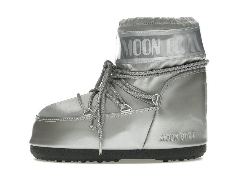 Moon Boot Icon Low Boot Glance Silver