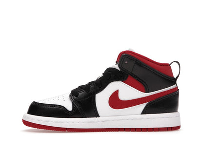 Jordan 1 Mid Gym Red Black White (PS)