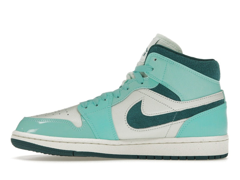 Jordan 1 Mid Chenille Bleached Turquoise (Women's)