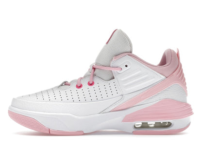 Jordan Max Aura 5 White Fierce Pink Medium Soft Pink (GS)
