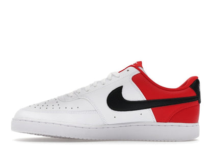 Nike Court Vision Low White Black University Red