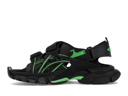 Balenciaga Track Sandal Black/Fluo Green