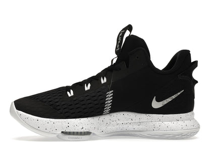 Nike LeBron Witness 5 Black Metallic Silver