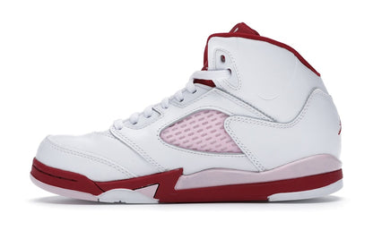 Jordan 5 Retro White Pink Red (PS)