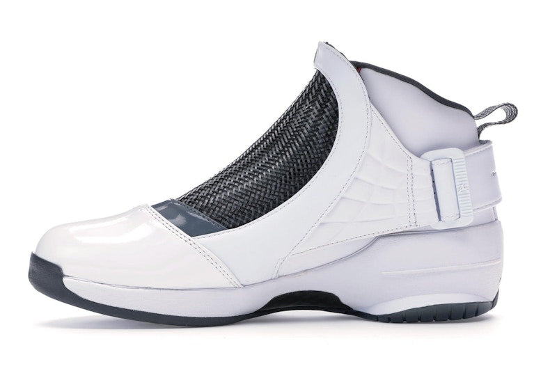 Jordan 19 Retro White Flint Grey