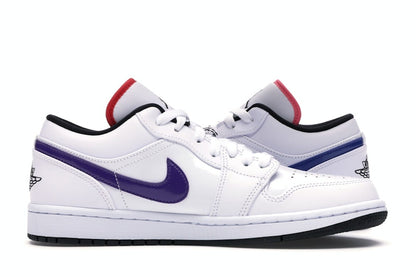 Jordan 1 Low White Multi-Color