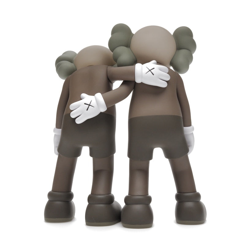 KAWS Along The Way Vinyl Figure Brown