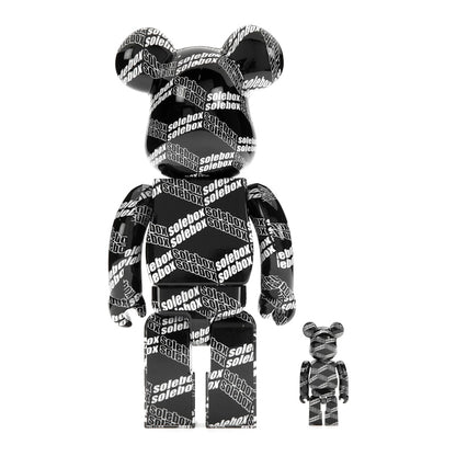 Bearbrick x Solebox Pattern 100% & 400% Set