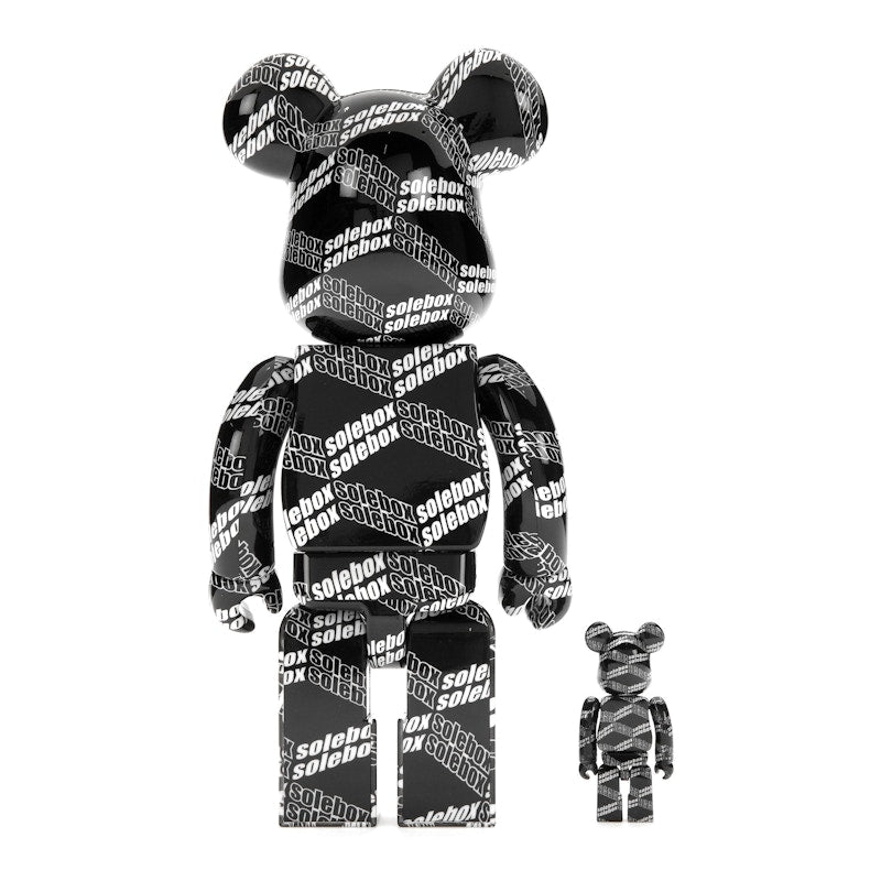 Bearbrick x Solebox Pattern 100% & 400% Set