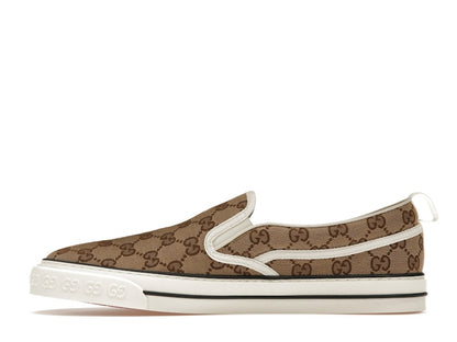 Gucci Tennis 1977 Slip On Beige Ebony